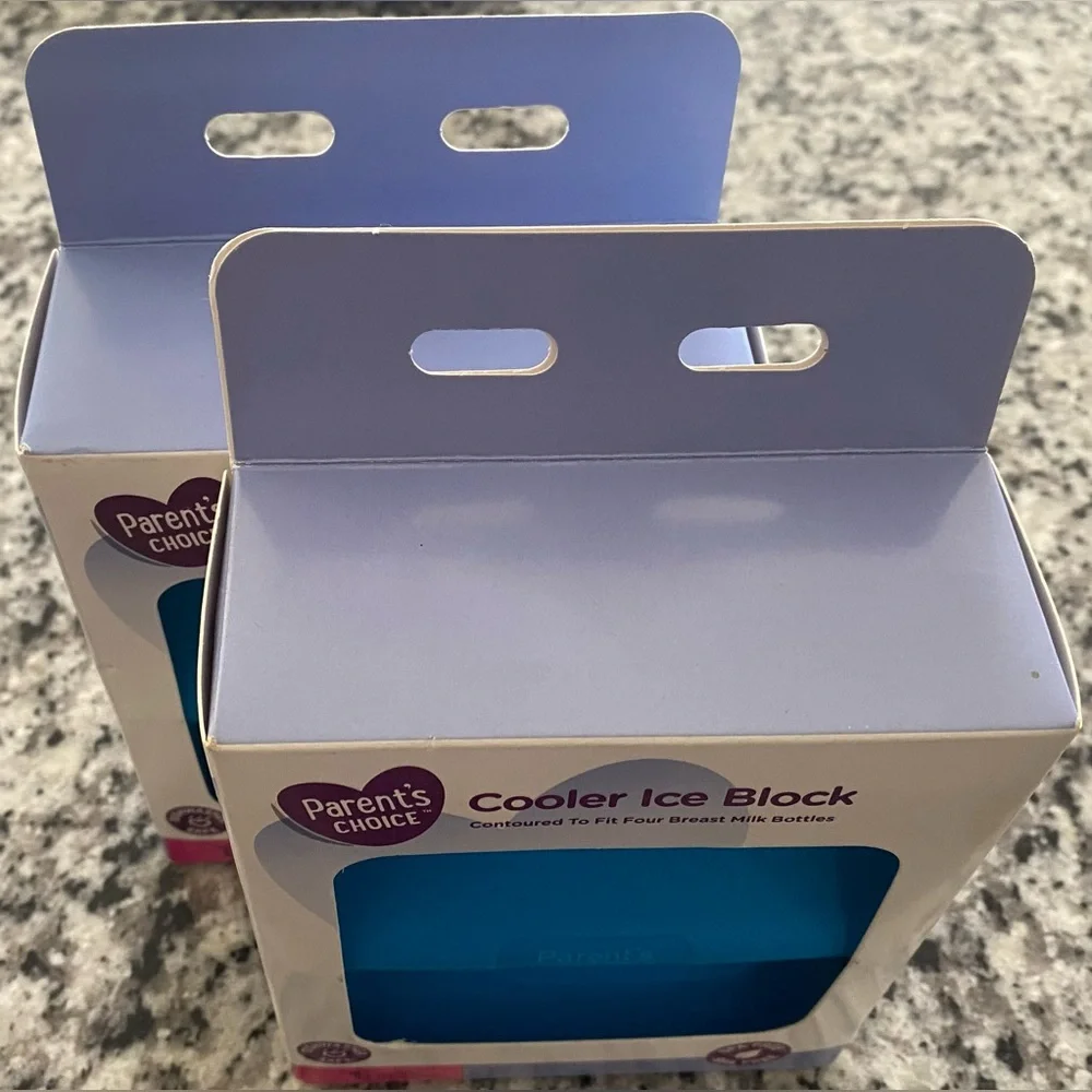 •NIB•{2} Parent’s Choice Breast Milk Cooler Ice Block